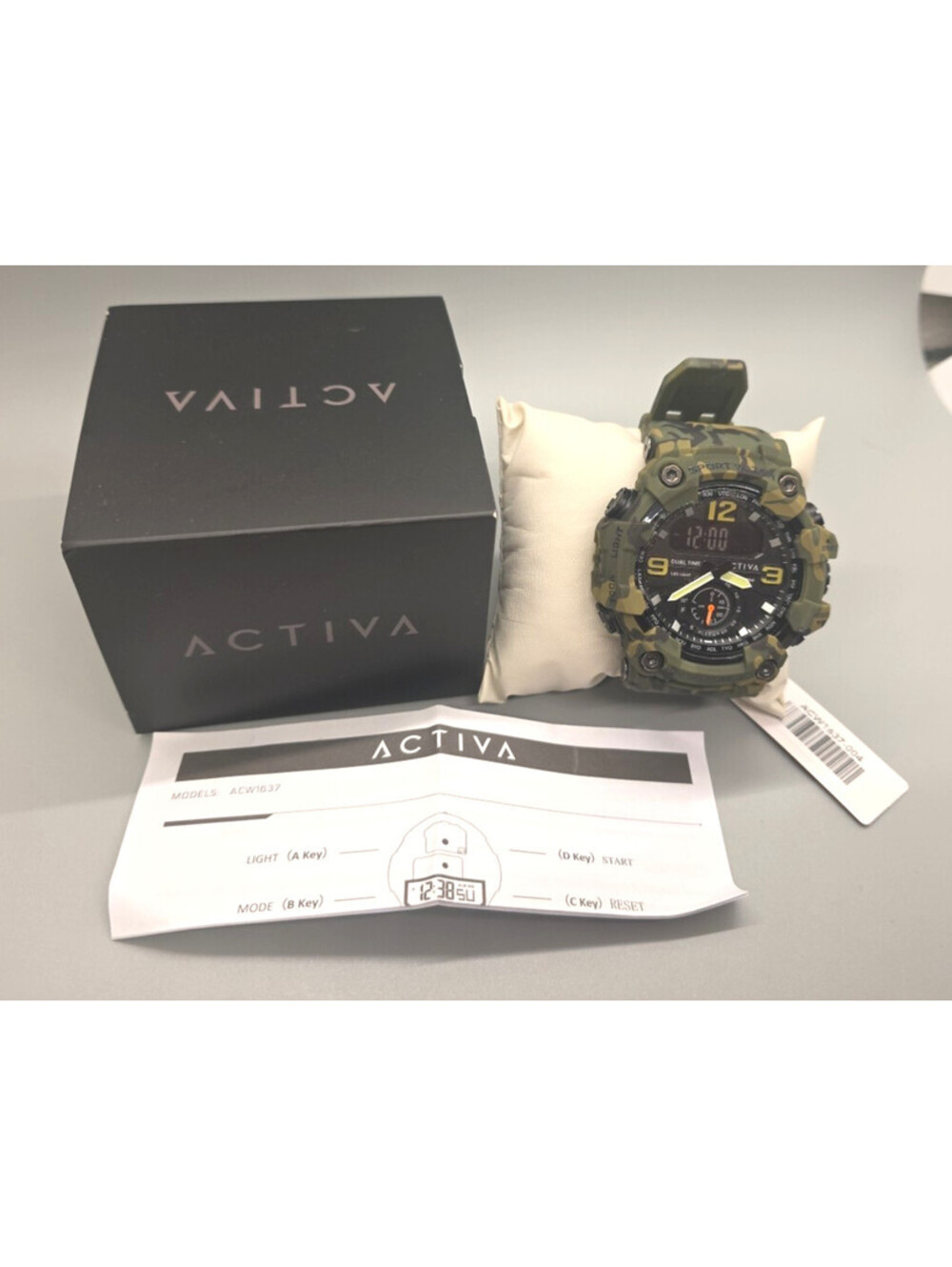 Invicta Activa BlackOps ACW1637-004 Digital Camouflage Green 56mm Men's Watch